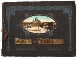 cca 1900 Roma - Vaticano. Gallerie-Museo.  40 tavole. Vatikáni turisztikai kiadvány. 40 képpel illusztrált. 22x30cm