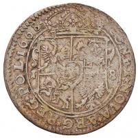 Lengyel Királyság / Ujazdow 1668. Ort Ag "János Kázmér" (5.54g) T:2-,3 karc
Poland / Ujazd...