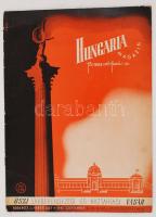 1941 Bp., A Hungária Magazin egyik száma, benne érdekes cikkekkel, Budapest Divatváros, Kalotaszeg Gyöngye: Körösfő, Fényképezünk utazáson és túrán?, elejében egy rész kivágva, 19p