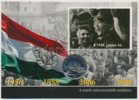 2006. 50Ft "A mártír miniszterelnök emlékére" emlékkiadás emléklapon T:1