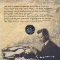 2005. 1Ft-100Ft 7klf db-os forgalmi sor + 10Ft "József Attila" dísztokos szettben T:PP