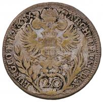 Ausztria / Bécs 1768IC-SK 20kr Ag "Mária Terézia" (6,24g) T:3
Austria / Vienna 1768IC-SK ...