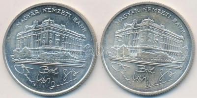 1993. 200Ft Ag "MNB" (2x) T:2