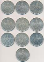 1994. 200Ft Ag "Deák" (10x) T:2,2-