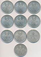 1993. 200Ft Ag "MNB" (10x) T:2,2-