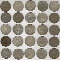 1947. "Kossuth" 5Ft Ag (25x) T:2,2/3