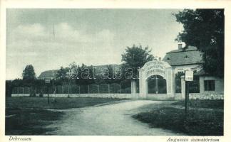 Debrecen, Auguszta szanatórium