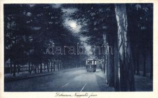 Debrecen, Nagyerdői fasor, villamos