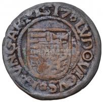 1517K-G Denár Ag "II. Lajos" (0,5g) T:2-
Huszár: 841., Unger I.: 673.m
