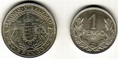 1938. 1P + 2P Ag T:2