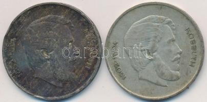 1947. 5Ft Ag "Kossuth" (2x) T:2-,3 patina