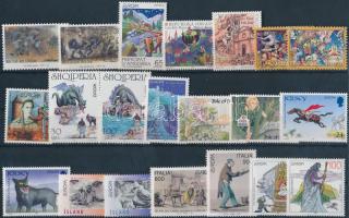 Europa CEPT 7 diff sets + 6 diff stamps, Europa CEPT 7 klf sor + 6 klf önálló érték