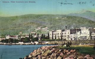 Abbazia, Hotel Quarnero vom Strande