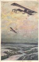 Deutscher Luftflotten-Verein / Military biplane on exploratory trip through the Argonne Forest s: Hans Rudolf Schulze (EK)