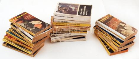 Nagy krimi tétel, 23db, különféle, de javarészt Albatroszt sorozat, vegyes minőségben