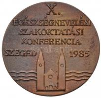 Kalmár Márton (1946-) 1985. "X. Egészségnevelési Szakoktatási Konferencia Szeged 1985" Br ...