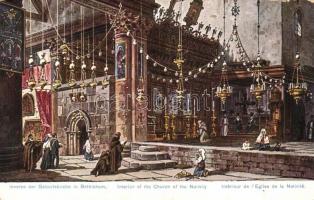 Bethlehem, Interior of the church of the Nativity (EB)