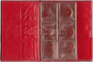 Érmetartó album 36db nagyobb érme tárolására kihajtható berakólappal használt állapotban