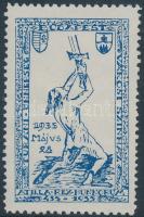 1935 Turáni ünnepség városi színház levélzáró