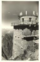 Tátra, Lomnici csúcs, függővasút állomás / stanica lanovky / cable car station