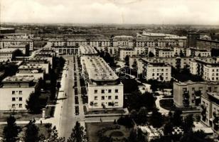 1956-1965 Dunaújváros / Sztálinváros - 4 db F/F modern városképes lap