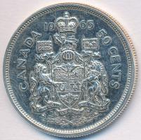 Kanada 1965. 50c Ag "II. Erzsébet" T:2
Canada 1965. 50 Cents Ag "Elizabeth II" C...
