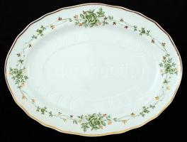 Hollóházi Erika mintás étkészlet és kávéskészlet, matricás, jelzett, hibátlan, étkészlet: 25 db, mok...