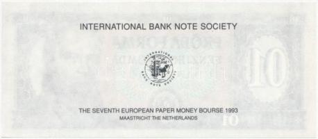 1973. "Próba forma 01" kékes-szürkés papíron 1993-as Maastricht-i Börze ajándék utánnyomat...