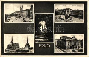 Brno, Brünn - 12 old postcards, mixed quality
