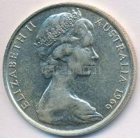 Ausztrália 1966. 50c Ag "II. Erzsébet" T:2 Australia 1966. 50 Cents Ag "Elizabeth II" C:XF