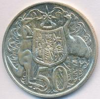 Ausztrália 1966. 50c Ag "II. Erzsébet" T:2
Australia 1966. 50 Cents Ag "Elizabeth II&...