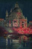 Venice, Venezia; s: Guerroni - 9 old postcards in case