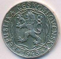 Csehszlovákia 1948. 100K Ag "Károly Egyetem" T:2- fny.
Czechoslovakia 1948. 100 Korun Ag &...