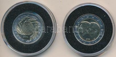 Belgium 2005. 2€ Bi "Henri és II. Albert" + Olaszország 2004. 2€ &quot...