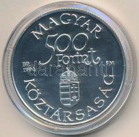 1994. 500Ft Ag "Régi dunai hajók - Carolina" tanúsítvánnyal T:BU Adamo EM134