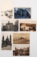 Hagyatékból származó 5.000- 6.000 darabos képeslaptétel, magyar és külföldi lapok nagyon sok városké...