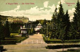 Tátralomnic, Palota szálló; Divald Károly / hotel (EK)