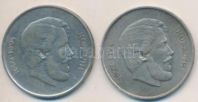 1947. 5Ft Ag "Kossuth" (2x) T:2-,3