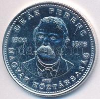 2002. 100Ft "Kossuth" (2x) + 2003. 20Ft ezüstözött Br "Deák Ferenc" + 2004. 50Ft...