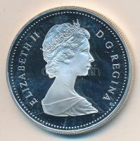 Kanada 1984. 1$ Ag "Toronto 150 évfordulója" T:PP
Canada 1984. 1 Dollar Af "Toronto S...