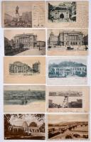 Budapest - 88 db RÉGI városképes lap, vegyes minőségű, benne néhány litho / 88 old Hungarian postcards, mixed quality, including some litho