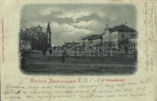 1899 Jászberény, Városház tér, Rothauser Gábor kiadása