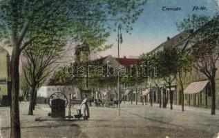 Trencsén, Fő tér / Main square (EB)