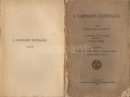 2 db könyv az  1900 as évekből (Oedipus király + Napoleon életrajza)