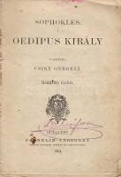 2 db könyv az  1900 as évekből (Oedipus király + Napoleon életrajza)