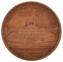 Franciaország 1878. "Francia Köztársaság / Párizsi Világkiállítás 1878 - Trocadero" Br eml...