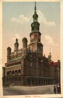 Poznan, Posen; Rathaus / town hall (fl)