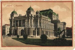 Zagreb, Kazaliste / theatre (EB)
