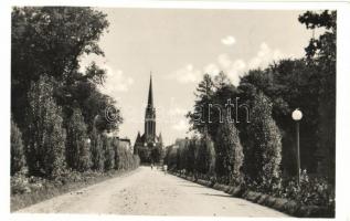 Muraszombat, Szapháry sétány, Zvér János kiadása / promenade