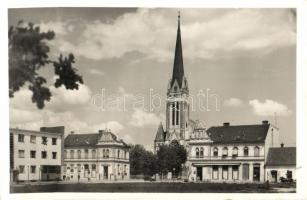 Muraszombat, Szabadság tér, Zvér János kiadása / square